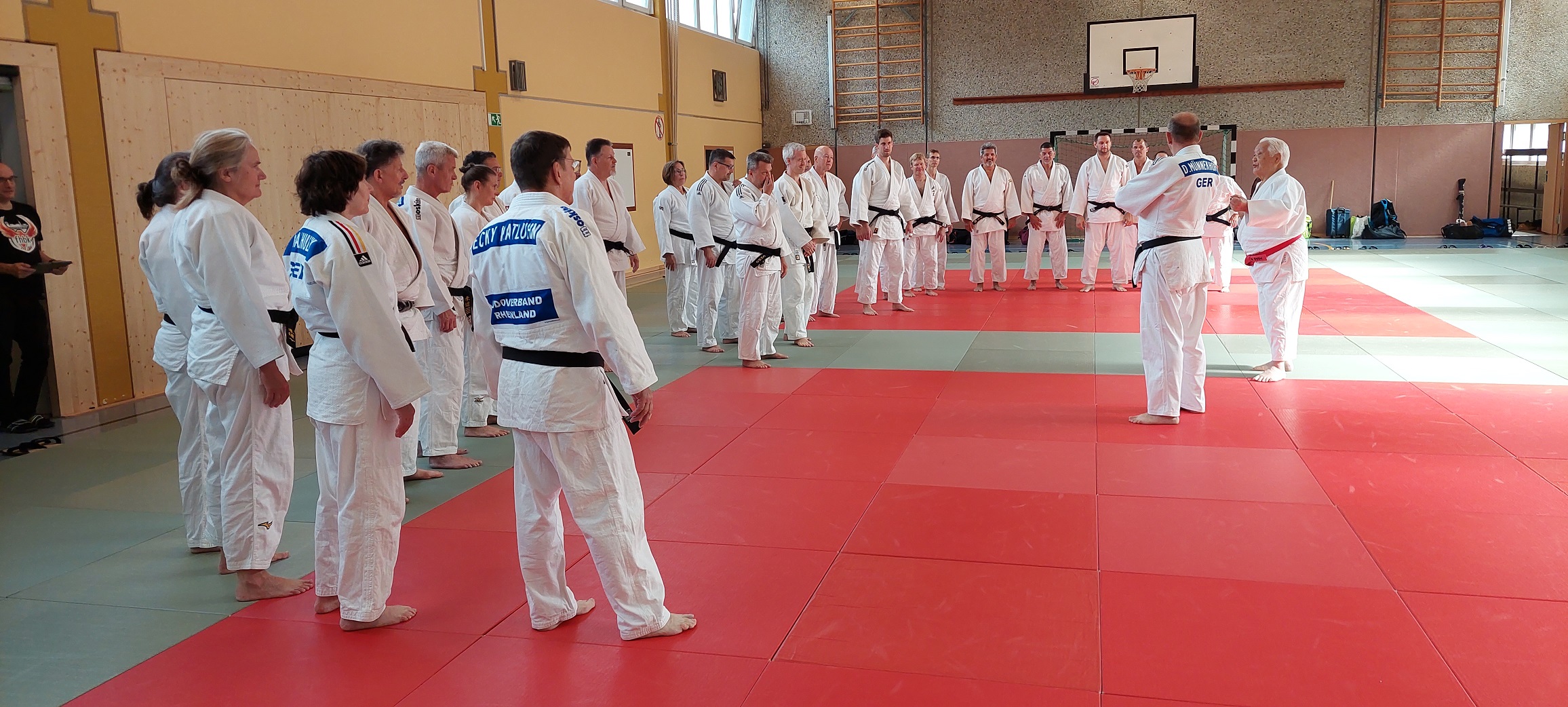 Hoher Besuch beim Judoverband Rheinland